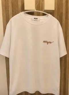【未使用に近い】セレクトショップにて購入　正規　MSGM 半袖 Tシャツ 白いのサムネイル