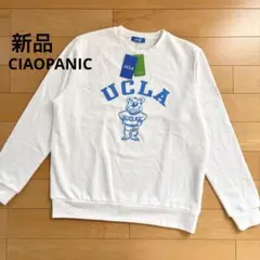 新品 タグ付き UCLA チャオパニック スウェット トレーナー ホワイト M