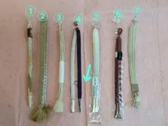 羽織紐 7本セット 天然素材（新品）