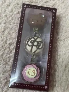 可愛い！ハローキティ チョコチャームマスコットストラップ