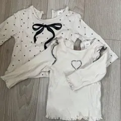 H&M 長袖Tシャツ 2枚セット (EUR 68)