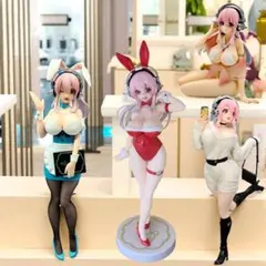 新品未開封 4点 最新プライズ入り すーぱーそに子 フィギュア