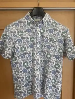 adabat メンズ ゴルフシャツ 半袖 花柄のサムネイル