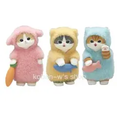 全３種 コンプリート mofusand もこもこパジャマにゃん モフサンド Ｋ