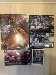 ガンプラ 5種セット MG HG RG