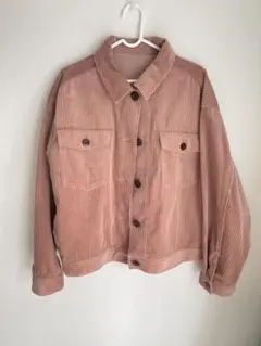 コーデュロイショートジャケット