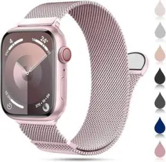 Apple Watch バンド ステンレス留め金製 男女兼用 長さ調節