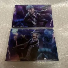 ツイステ AGF 寮服 アクリルブロック フロイド ジェイド 2点セット