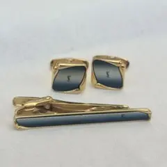 YSL ネクタイピン カフスピン