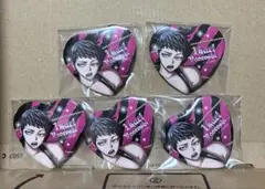 桃源暗鬼 トレーディング ハート缶バッジ 矢颪碇　セット　まんが展　マンガ展