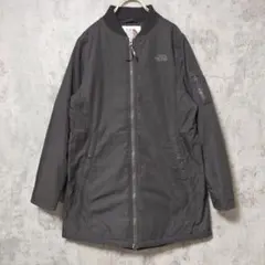 【美品】(S) ノースフェイス ナイロンジャケット MA1 中綿 フルジップ