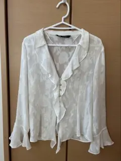 ZARA ザラ　フリルブラウス