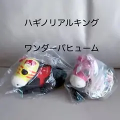 ハギノリアルキング ワンダーパヒューム 名馬 ぬいぐるみ AVANTI 非売品