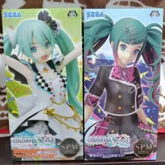 プロジェクトセカイ 初音ミク SPM フィギュア 2種セット