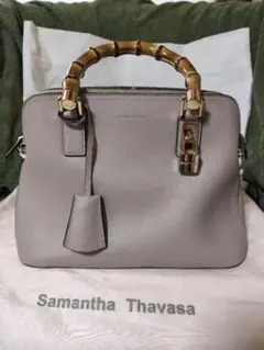 Samantha Thavasa バンブーハンドルバッグのサムネイル