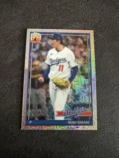 2026年最新】topps chrome 佐々木朗希の人気アイテム - メルカリ
