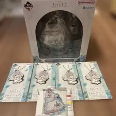 ホロライブ ウェディングドレス 白銀ノエル フィギュア＆ラバーチャーム＆アクスタ