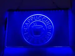 美品CAPPUCCINO ESPRESSOネオン看板ネオンサイン スタバ ライト
