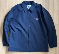 ユニクロ　カウズ　ウォーホル　コーチジャケット　ネイビー　XLサイズ