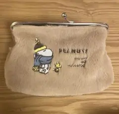 InRed インレッド 付録 スヌーピー 刺繍入りファーポーチ