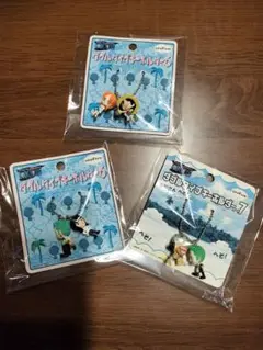 ワンピース ダブルタイプキーホルダー 3個セット