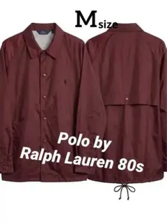 【M】Polo by Ralph Lauren 80s コーチジャケットUSA製