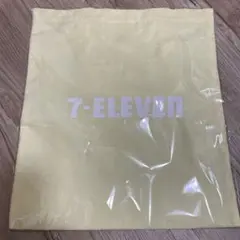 セブンイレブンseven eleven ハッピーくじE賞 トートバッグ　イエロー