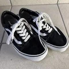 VANS Old Skool ブラック ホワイト スニーカーのサムネイル