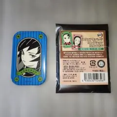 鬼滅の刃　スクエア缶バッジ　コレクション　 第１弾　冨岡義勇