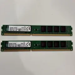 Kingston 8GB DDR3 メモリ 2枚セット で16GB - メルカリ