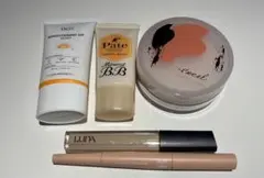 コスメ　セット　コンシーラー　下地　フェイスパウダー　BBクリーム　涙袋
