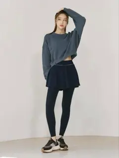 スカート付きレギンス　ゼクシィミックス　レギンス　ヨガ　ダンス