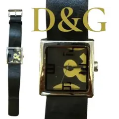 2026年最新】D&G ／ Dolce＆Gabbana 文字盤カラー：ブラック 腕時計