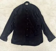 ALPHA SCENE ヴィンテージ 古着 チャイナシャツ ブラック 長袖