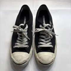 CONVERSE Jack Purcell ブラックスニーカー