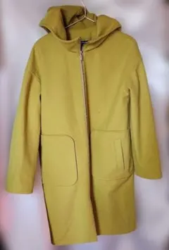 【貴重】JUNKO SHIMADA Part2 フード付きイエローコートサイズM