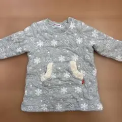 ミキハウス チュニック丈トレーナー　90