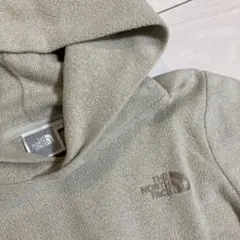 美品！THE NORTH FACE フリースパーカー ベージュ