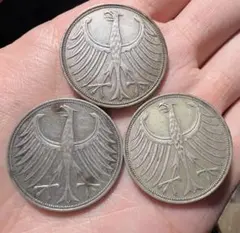 ドイツ 5マルク銀貨☆1968年／未使用／ヨハネス・グーテンベルク／NGC ドイツ 5マルク銀貨☆1968年／未使用／ヨハネス・グーテンベルク