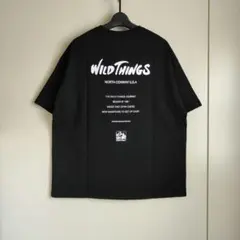 ワイルドシングス　フリークスストア別注　バックプリントクルーネックT　L　新品①のサムネイル