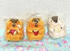 マーモットのもっとっと ぷちぶるマスコット はまもと アー太郎 3体セット