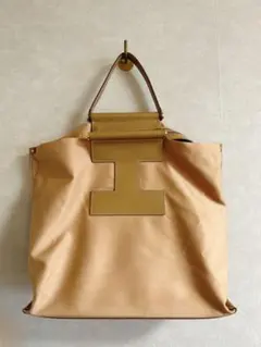 希少【IACUCCI】イアクッチ ベージュ3way リュック トート