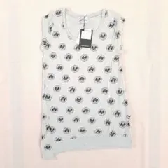 00sデッド『ヒステリックグラマー × ラモーンズ』Tシャツワンピース 灰 F