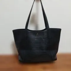 LANVIN collection 肩掛け可　A4収納　クロコ型押し　本革のサムネイル