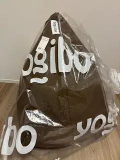 新品未使用品　ヨギボーピラミッド チョコレートブラウン