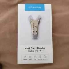 STAR FOCUS(スターフォーカス) 4in1 スマホ SDカードリーダーのサムネイル
