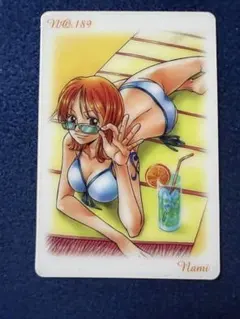 원피스 나미 해적왕 구미 카드 189