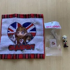 浜崎あゆみayupan ハート型タオルとアクリルキーホルダー，フィギュアセットのサムネイル