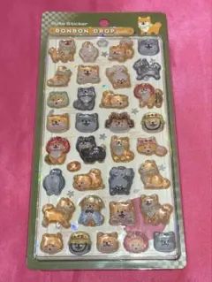 【国内正規品】ボンボンドロップシール☆柴犬