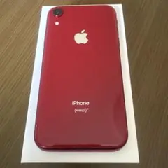 iPhone XR レッド 64GB本体
